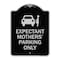 Signmission Expectant Mothers Parking W/ Graphic Heavy-Gauge Aluminum Sign, 18" L, 24" H, BS-1824-24028 A-DES-BS-1824-24028 - alternate 1